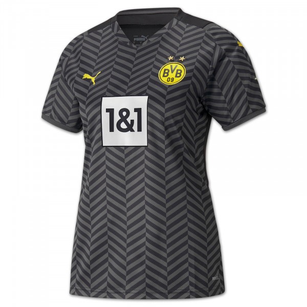 Camiseta Borussia Dortmund 2ª Mujer 2021-2022